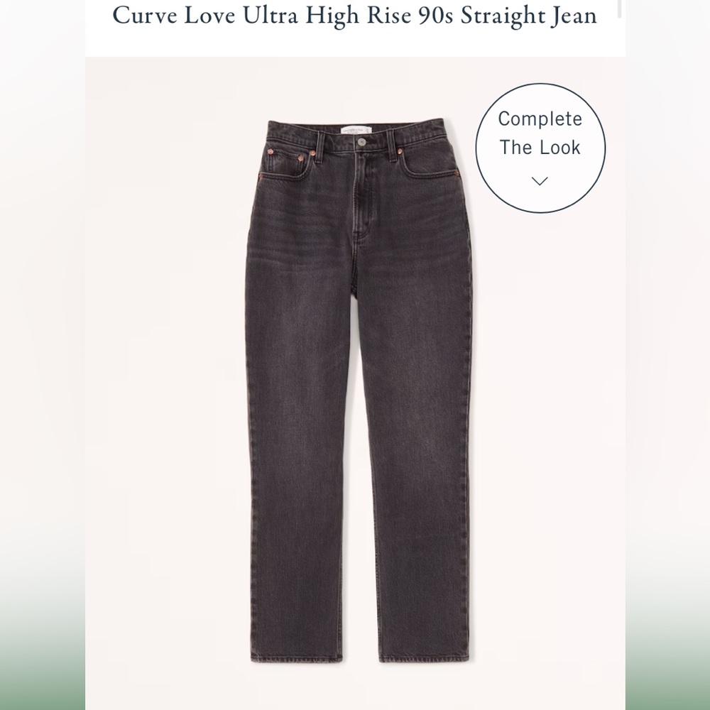 Curve Love Ultra High Rise 90s Straight Jean